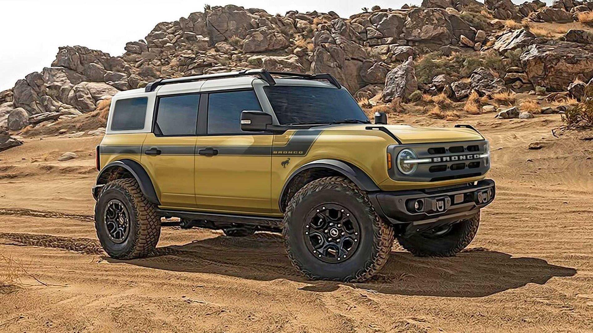 Ford Bronco Heritage Edition Bronco Confirmed! (E5G / E5H) - Update: Not Until MY2022 Bronco stripe.JPG