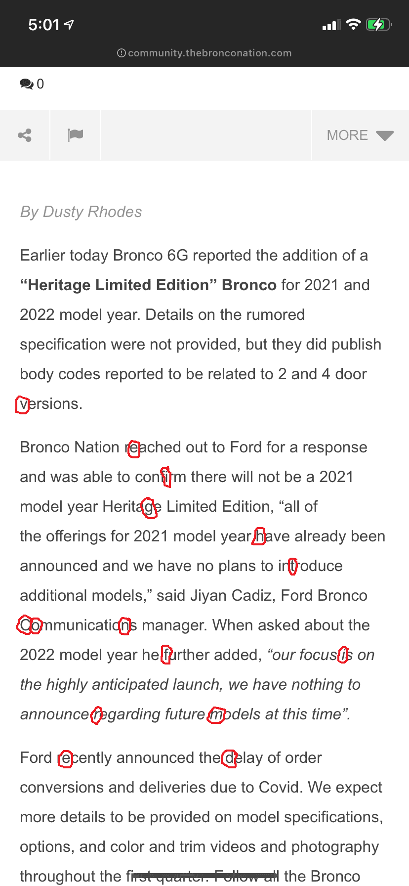 Ford Bronco Heritage Edition Bronco Confirmed! (E5G / E5H) - Update: Not Until MY2022 V-Eight Confirmed