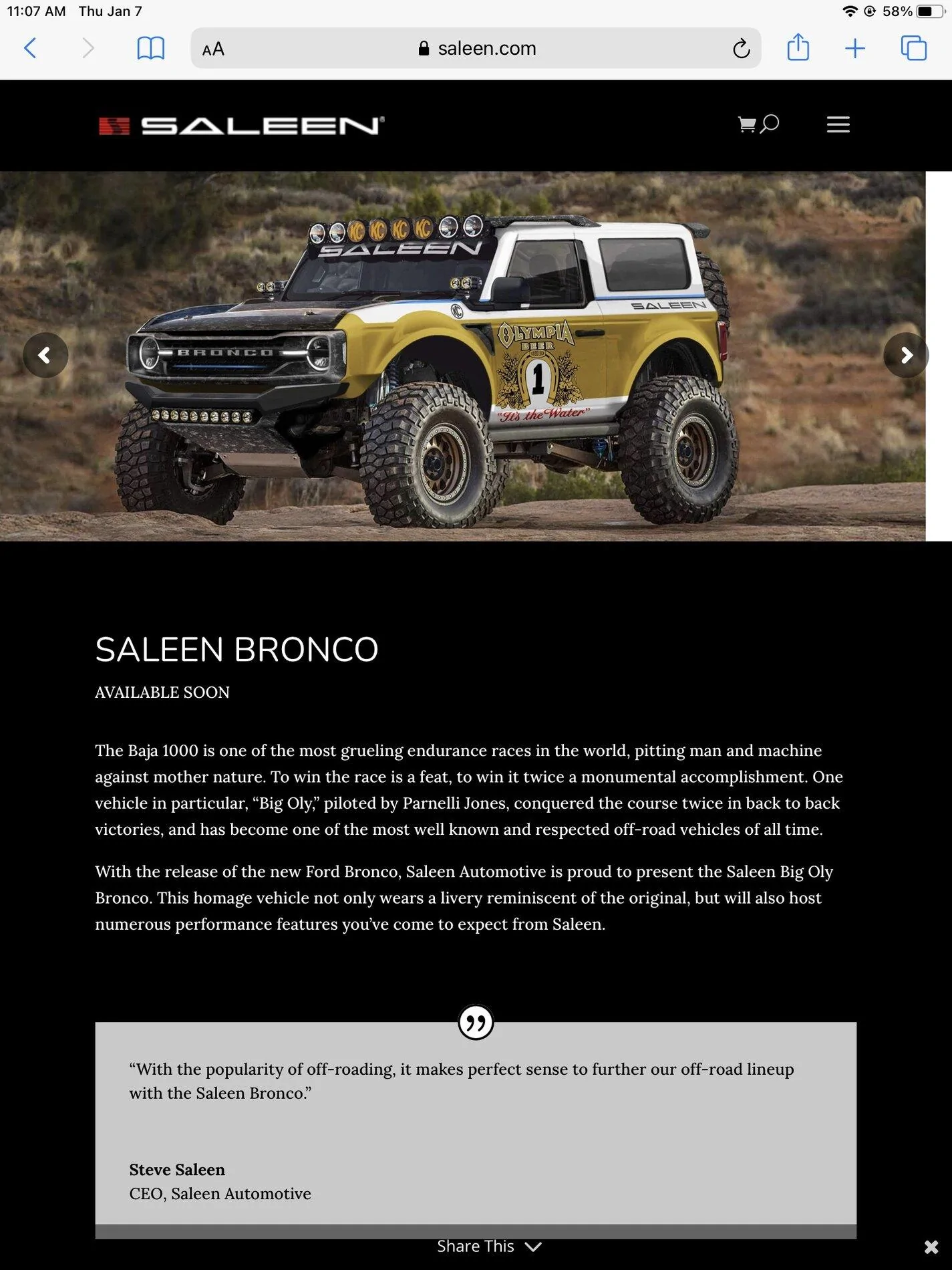 Ford Bronco Knowing your place in line EE79AC54-95DD-45C9-8CE6-89213A9A4CB7