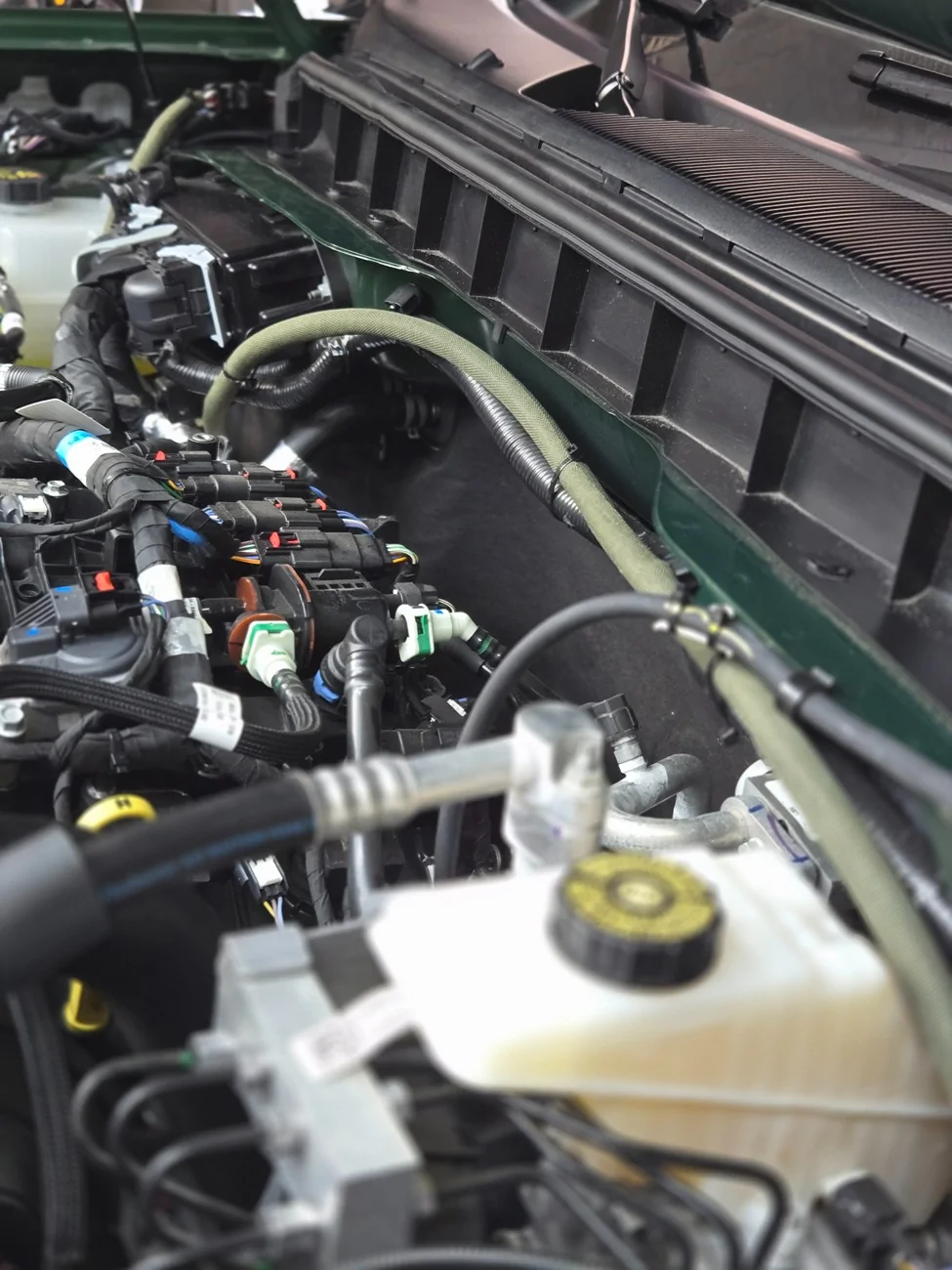 Ford Bronco Running the wiring for A-Pillar ditch lights 1000011144