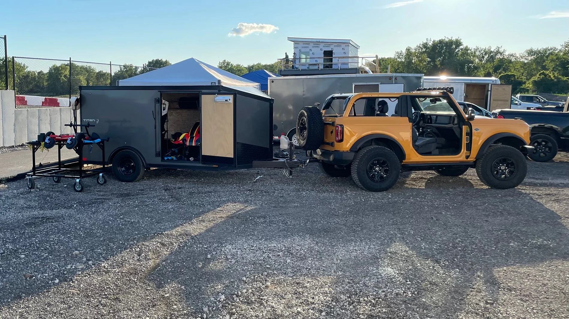 Ford Bronco Towing rear ride height adjustability.  Does it exist? IMG_1564