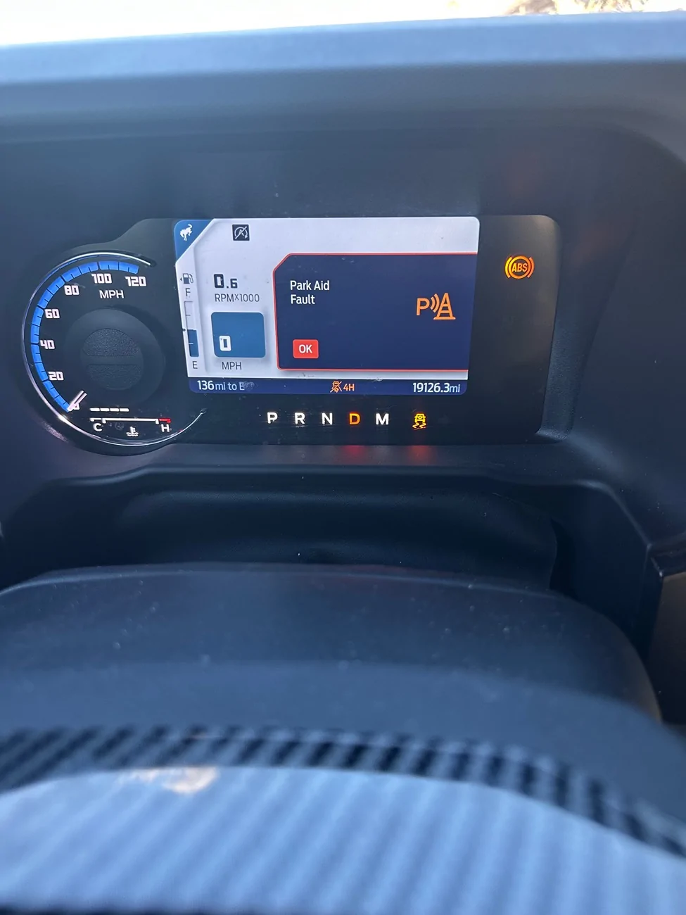Ford Bronco Lost Modes with multiple errors IMG_8362
