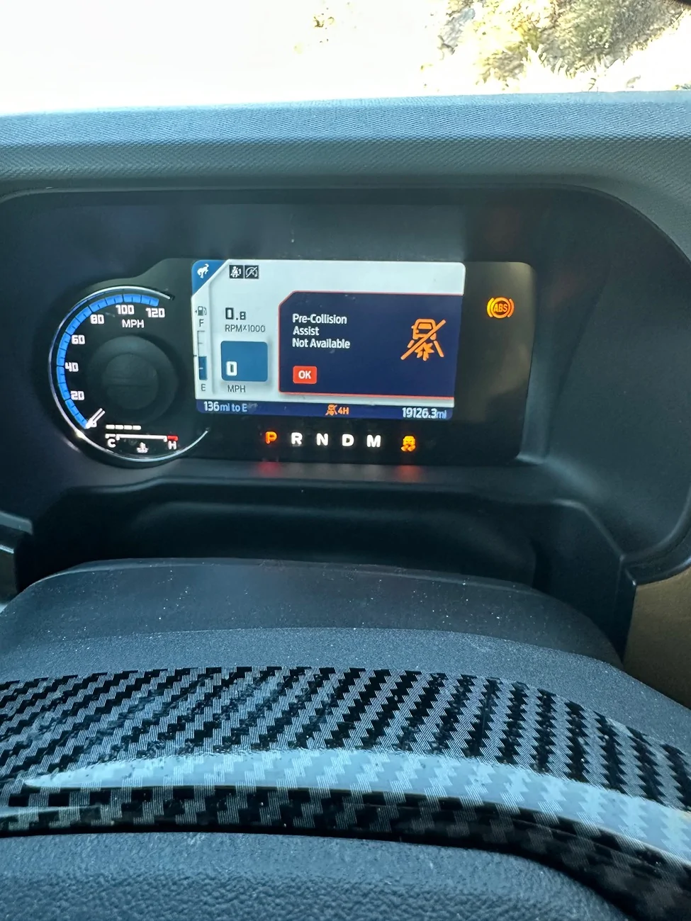Ford Bronco Lost Modes with multiple errors IMG_8359