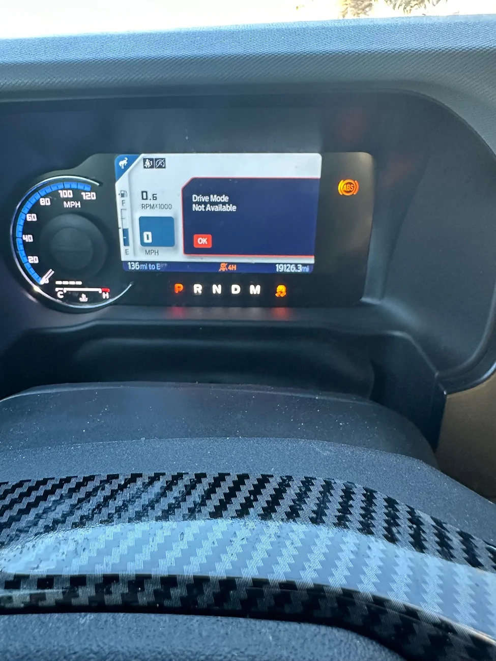 Ford Bronco Lost Modes with multiple errors IMG_8361