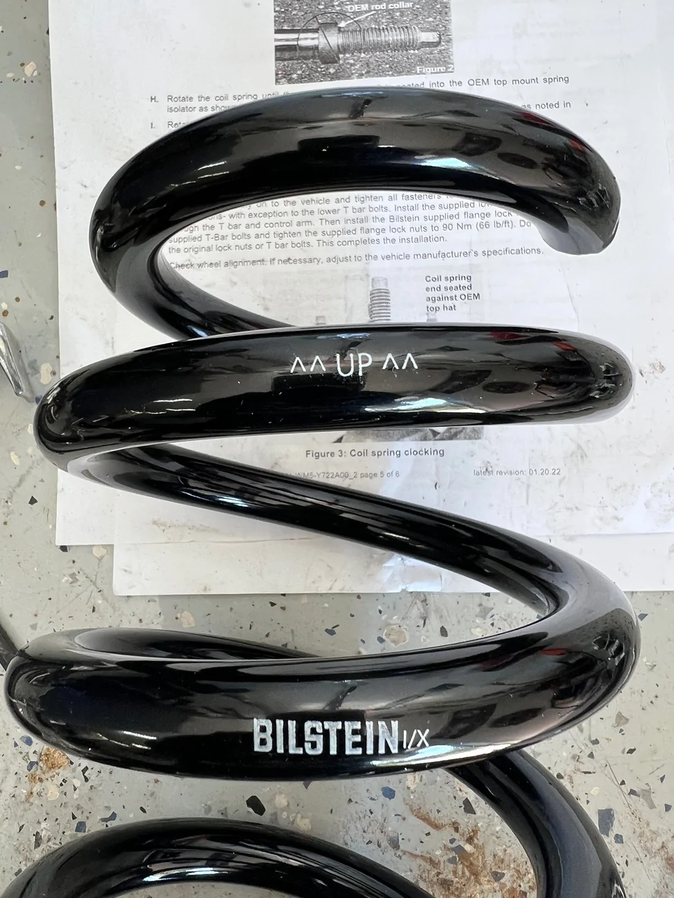 Ford Bronco SAS Spring Orientation Direction With Bilstein 6100's IMG_3031