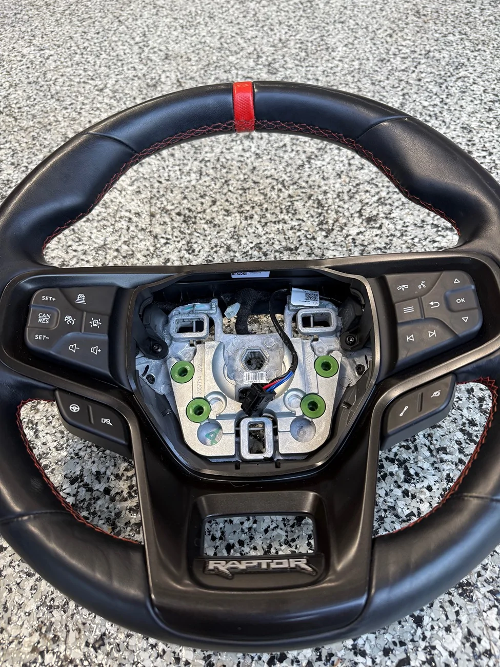 FOR SALE - CT: OEM Raptor Heated Steering Wheel w/paddles and buttons ...