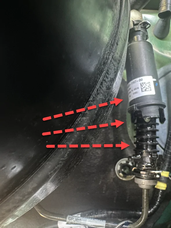 Ford Bronco 7MT - clutch slave cylinder failure Bronco Fail 1