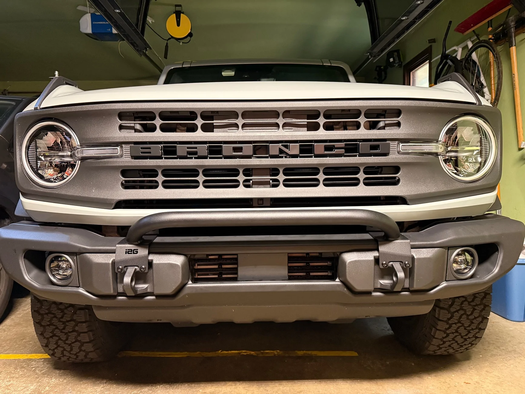 Ford Bronco IAG mini bull bar (Capable Bumper) IMG_4548