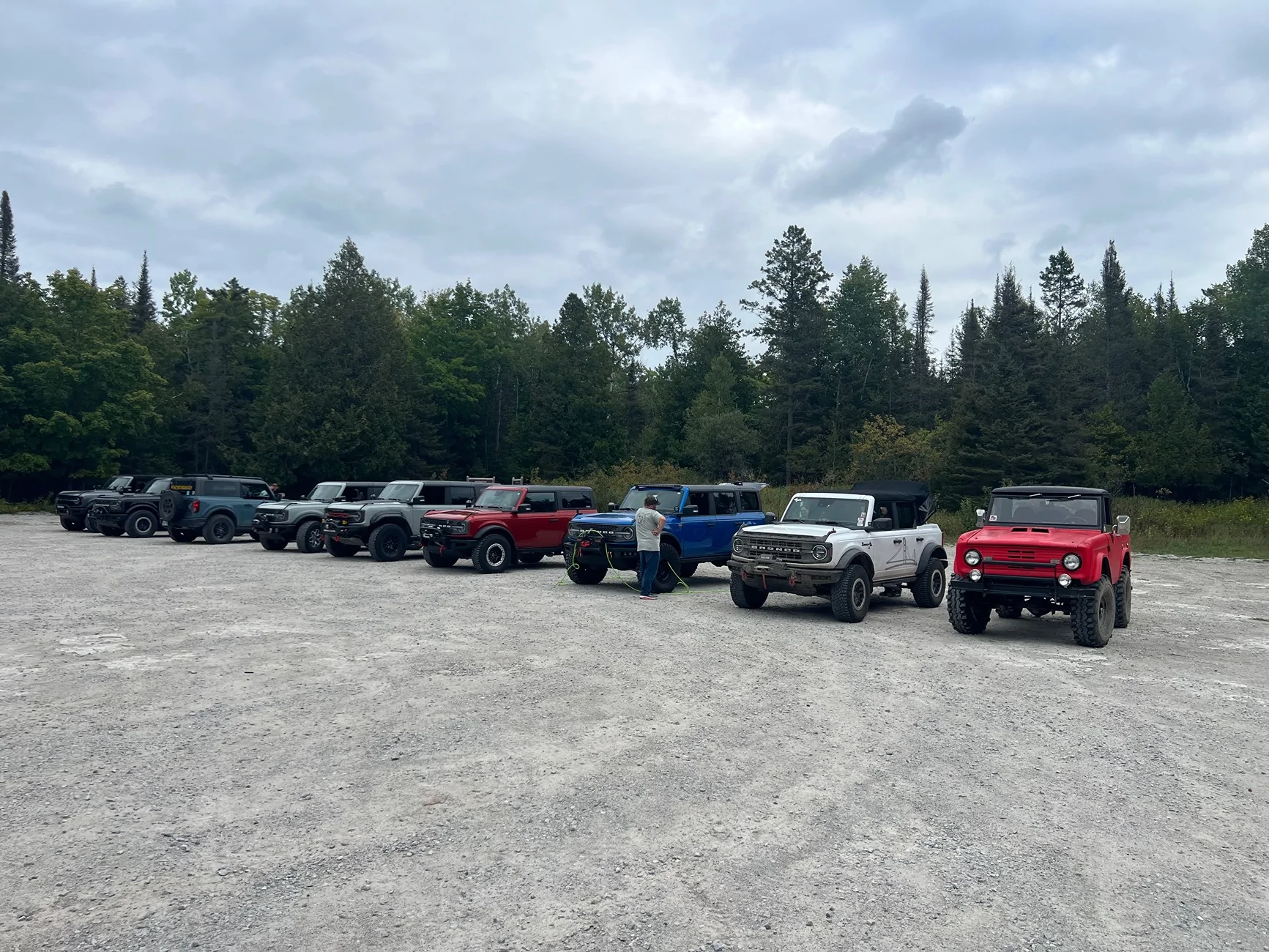 Ford Bronco 4th Annual Drummond Island Trail Ride IMG_6432