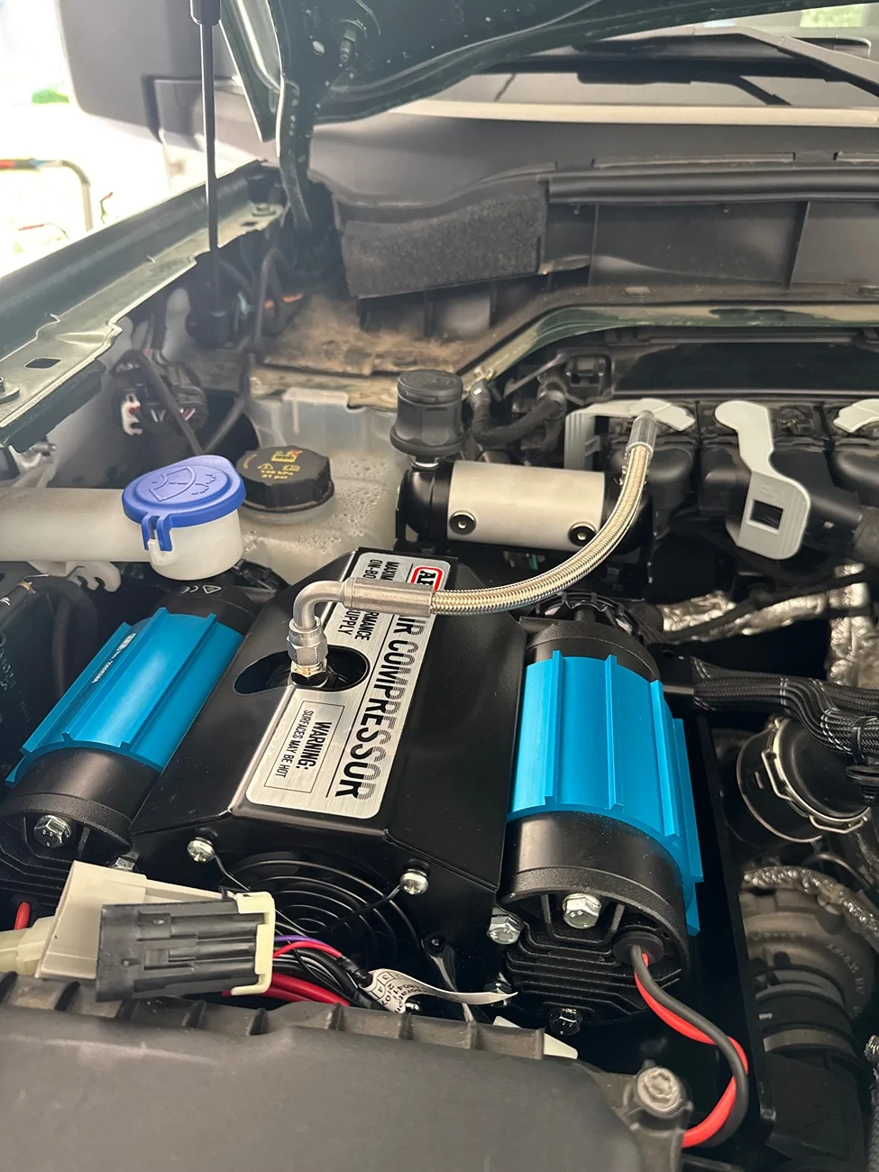 Ford Bronco ARB/Ford Performance Dual Compressor Under Hood Kit IMG_3775