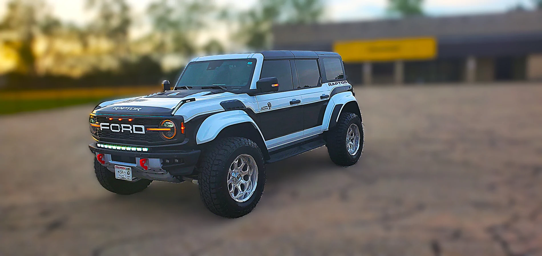 Ford Bronco Custom vinyl hood lip protection feedback 20250507_191731