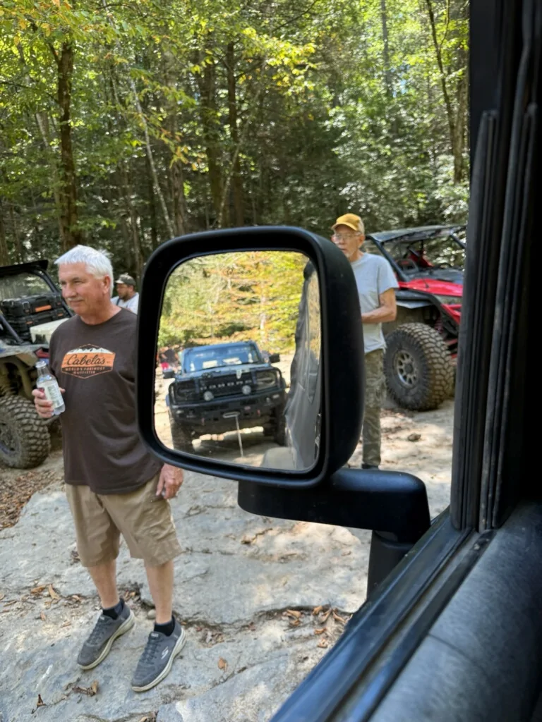 Ford Bronco Foster Falls, Coalmont OHV TN trip report, my 3z Baja Mickey Thompson MTs and broken axle woes. imagejpeg_0(2)