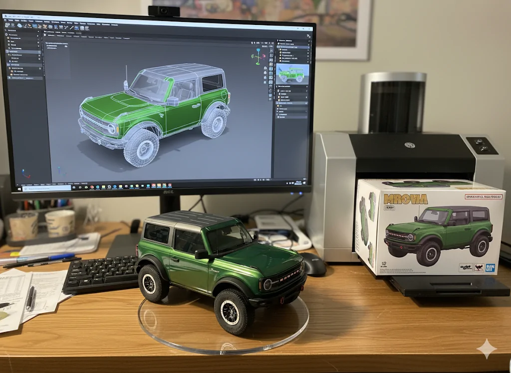 Ford Bronco Fun AI Images of Your Bronco - Try This and Post Yours! Skunk Ape toy