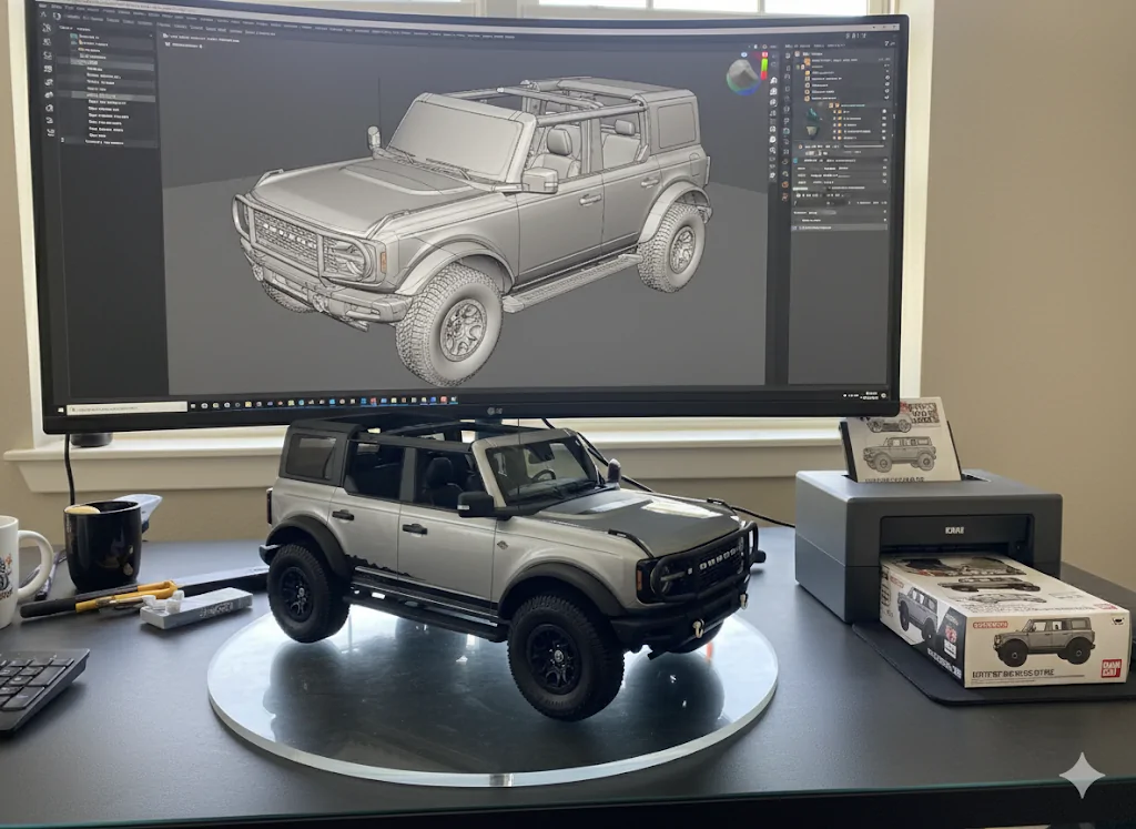 Ford Bronco Fun AI Images of Your Bronco - Try This and Post Yours! Bronco AI
