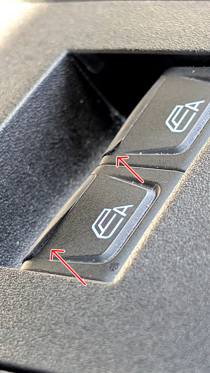 Ford Bronco Window Switch Peeling PXL_20250915_180301483