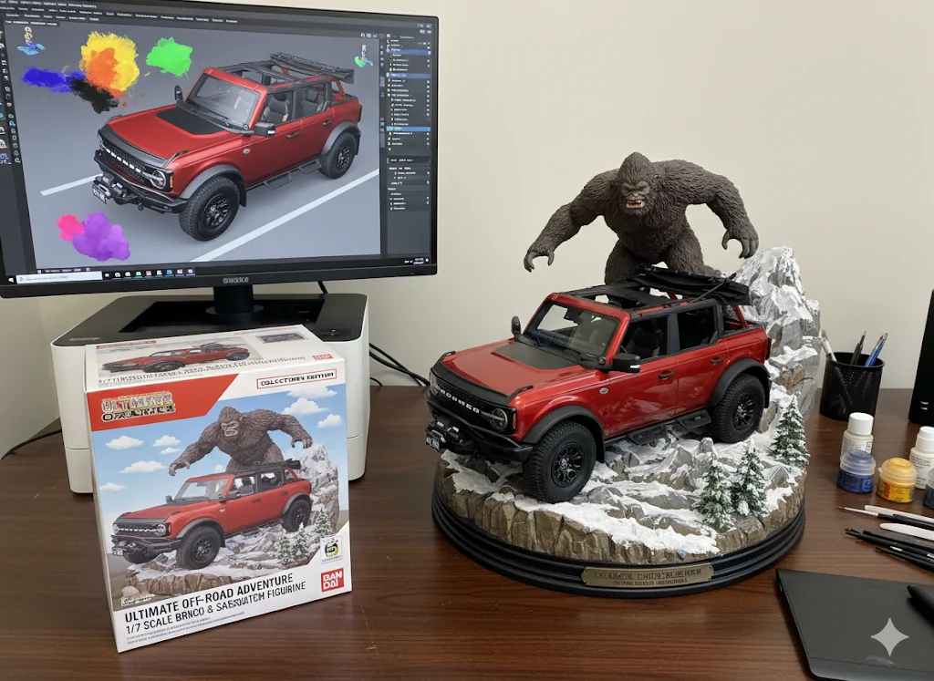 Ford Bronco Fun AI Images of Your Bronco - Try This and Post Yours! SAS