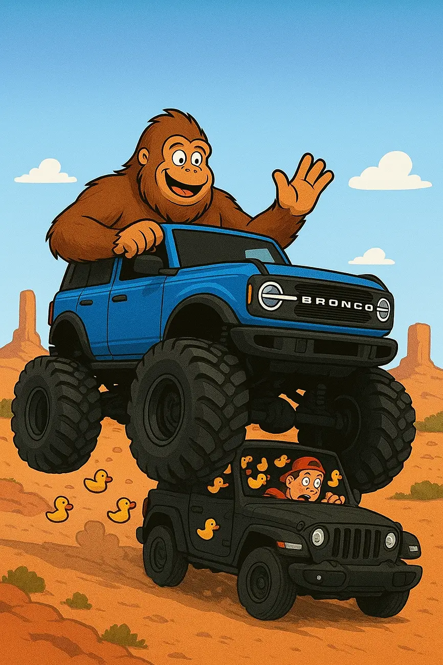 Ford Bronco Fun AI Images of Your Bronco - Try This and Post Yours! ChatGPT Image Sep 16, 2025, 07_50_57 PM