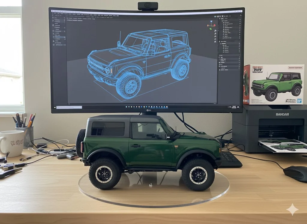 Ford Bronco Fun AI Images of Your Bronco - Try This and Post Yours! Scale Model 2