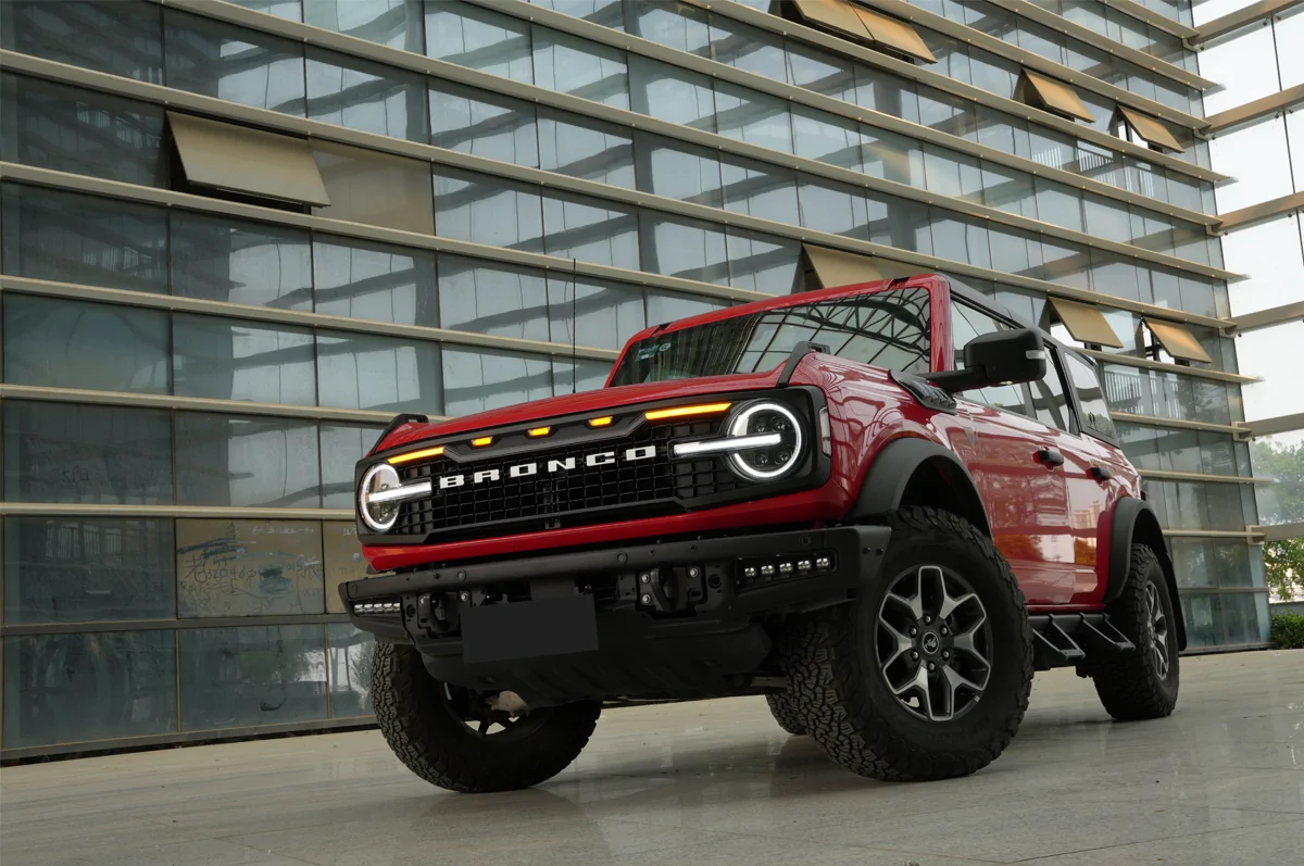 Ford Bronco Silver grille pics? 3