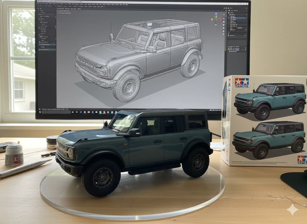 Ford Bronco Fun AI Images of Your Bronco - Try This and Post Yours! BRONCOMODEL