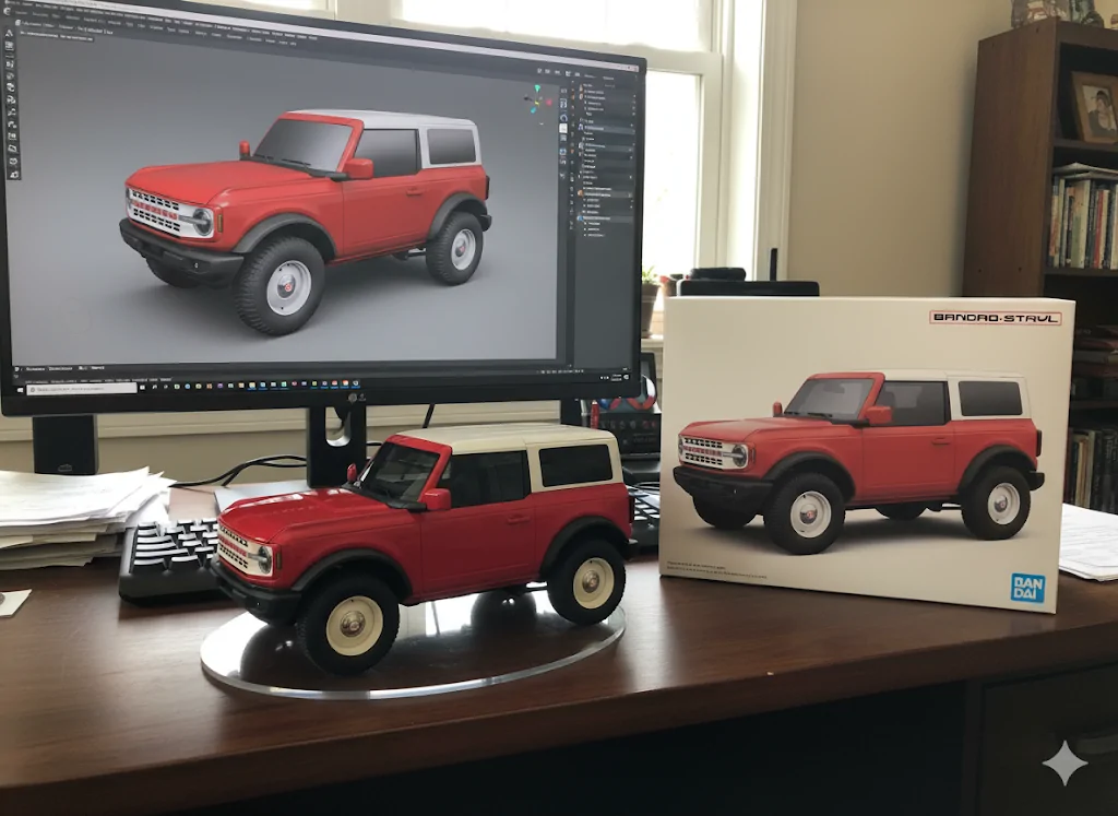 Ford Bronco Fun AI Images of Your Bronco - Try This and Post Yours! 22 Bronco renduring