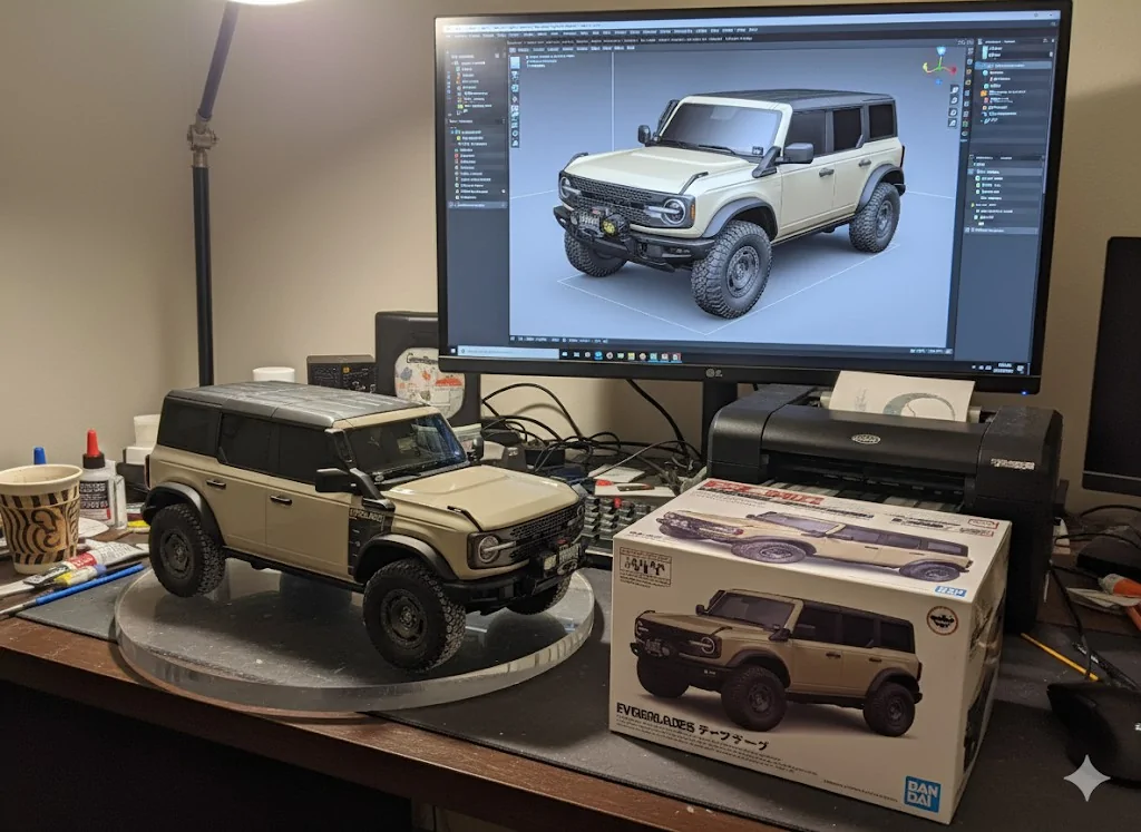 Ford Bronco Fun AI Images of Your Bronco - Try This and Post Yours! AI Darrel