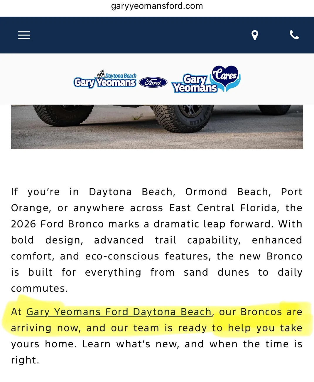 Ford Bronco 2026 Bronco changes? IMG_8655