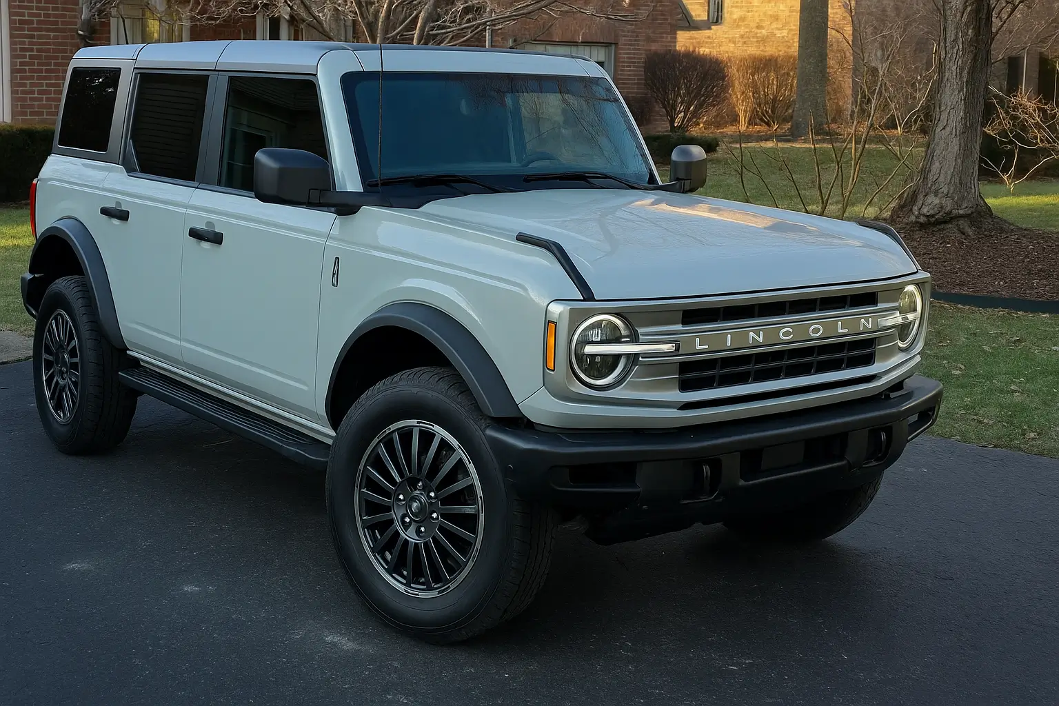 Ford Bronco New 17" Gray Wheels Kit by Ford Performance Parts ChatGPT Image Sep 18, 2025, 07_23_20 AM