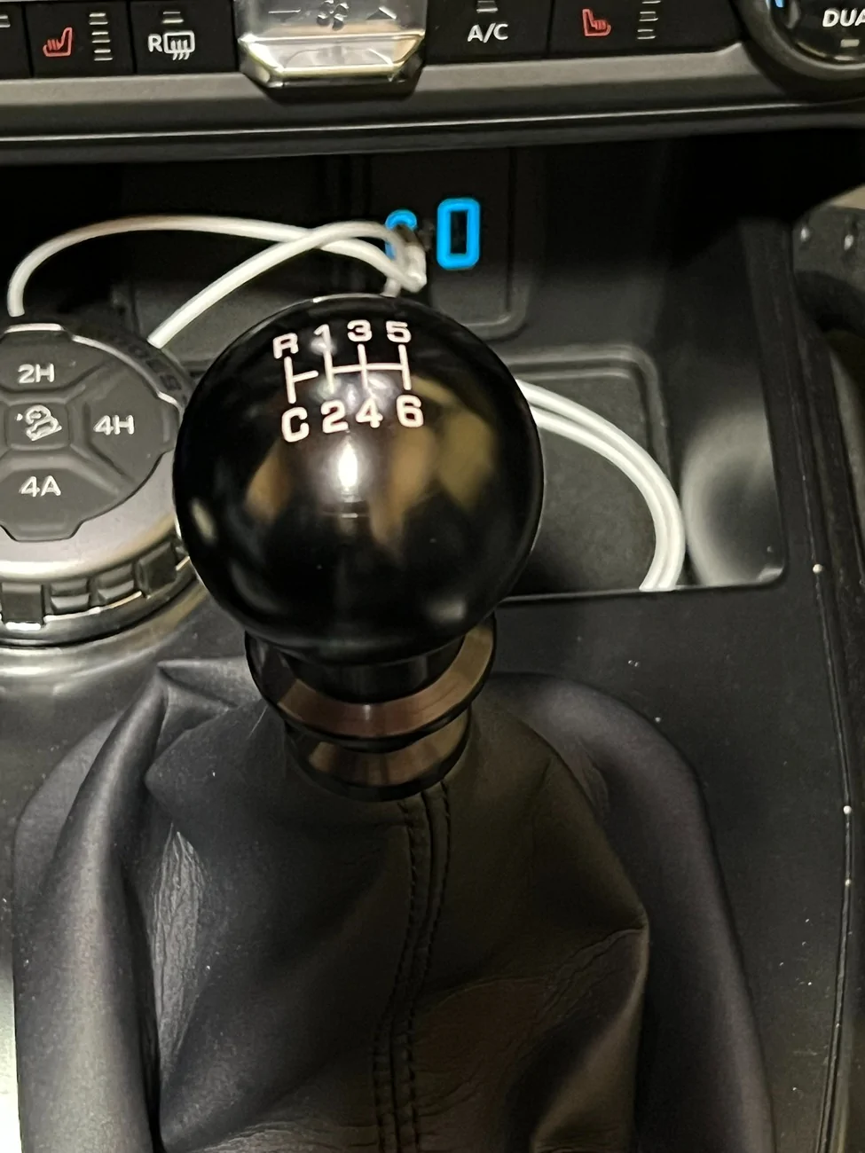 Ford Bronco 7 MT Reverse Lockout Lever shift3