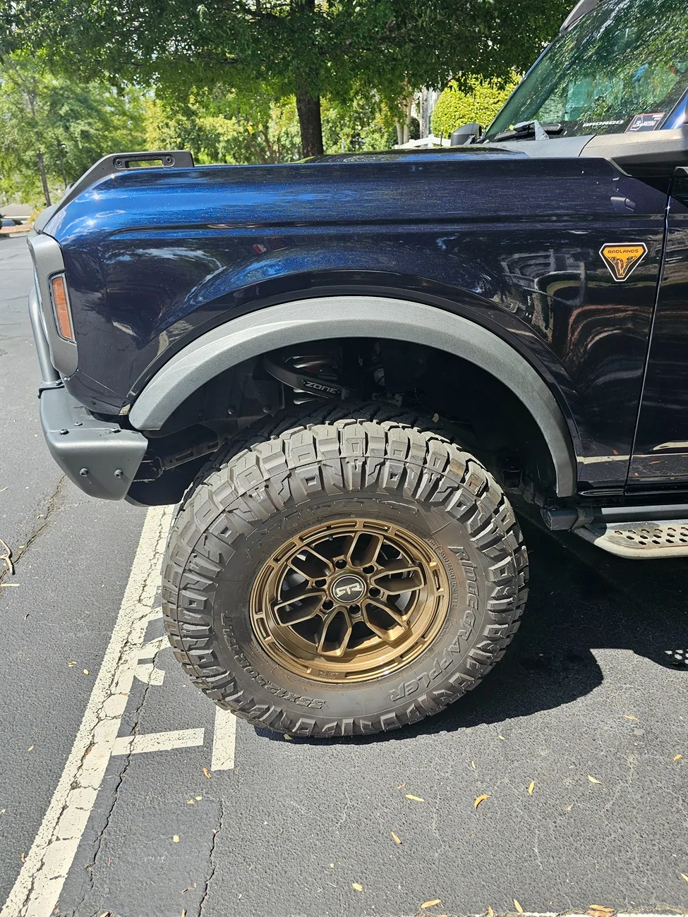 Ford Bronco Show us your installed wheel / tire upgrades here! (Pics) 20250914_142433