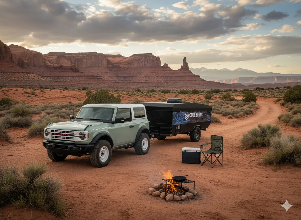 Ford Bronco Fun AI Images of Your Bronco - Try This and Post Yours! Moab Camping