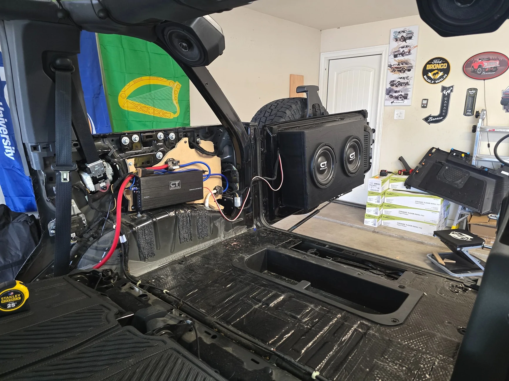 Ford Bronco Stereo Upgrade - 2023 OBX Bronco 20250920_182554