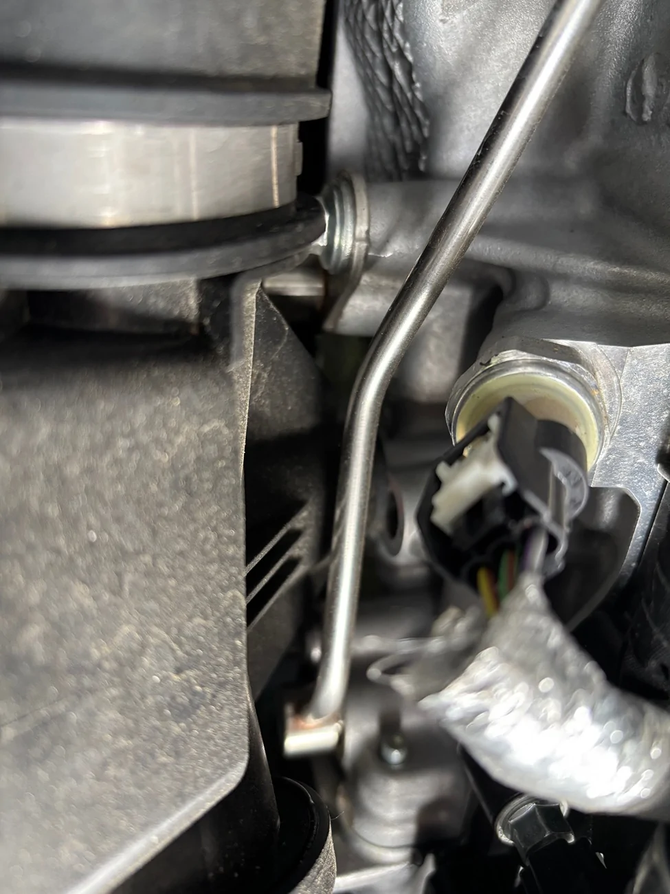 Ford Bronco Wiring tape Engine area IMG_0862