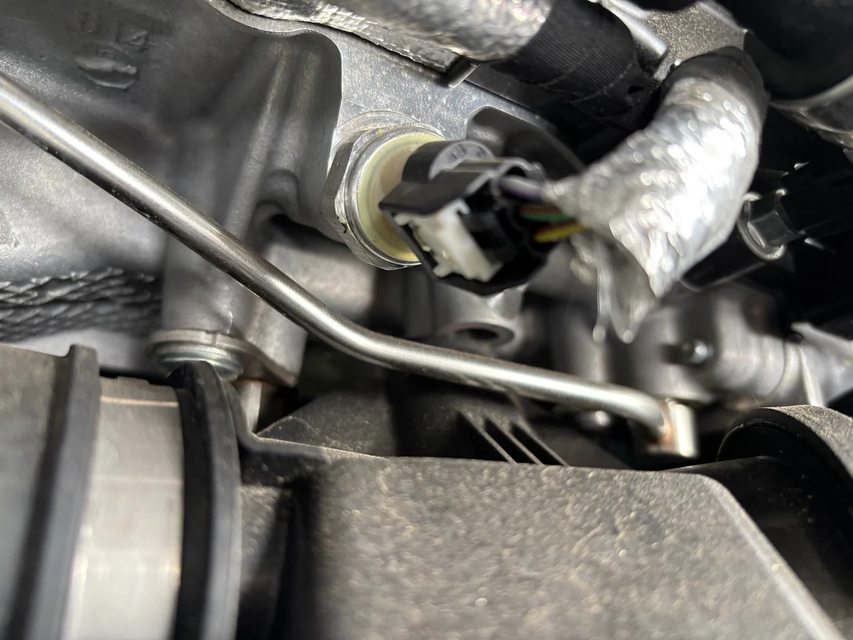 Ford Bronco Wiring tape Engine area IMG_0863