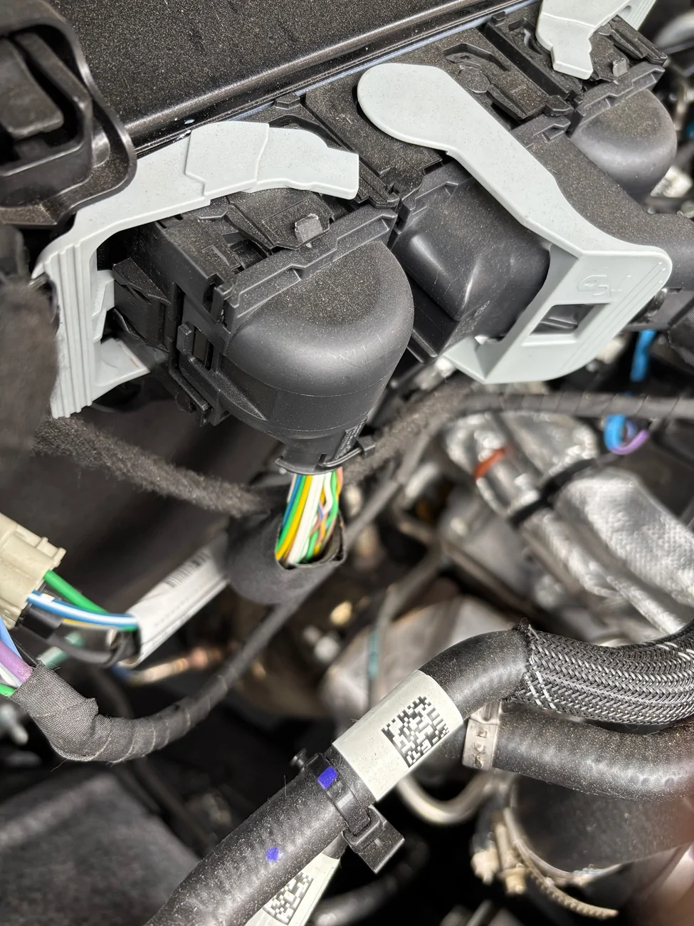 Ford Bronco Wiring tape Engine area IMG_0861