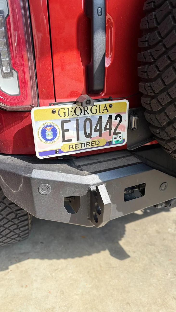 Ford Bronco Rear view mirror replacement rear_cam_location