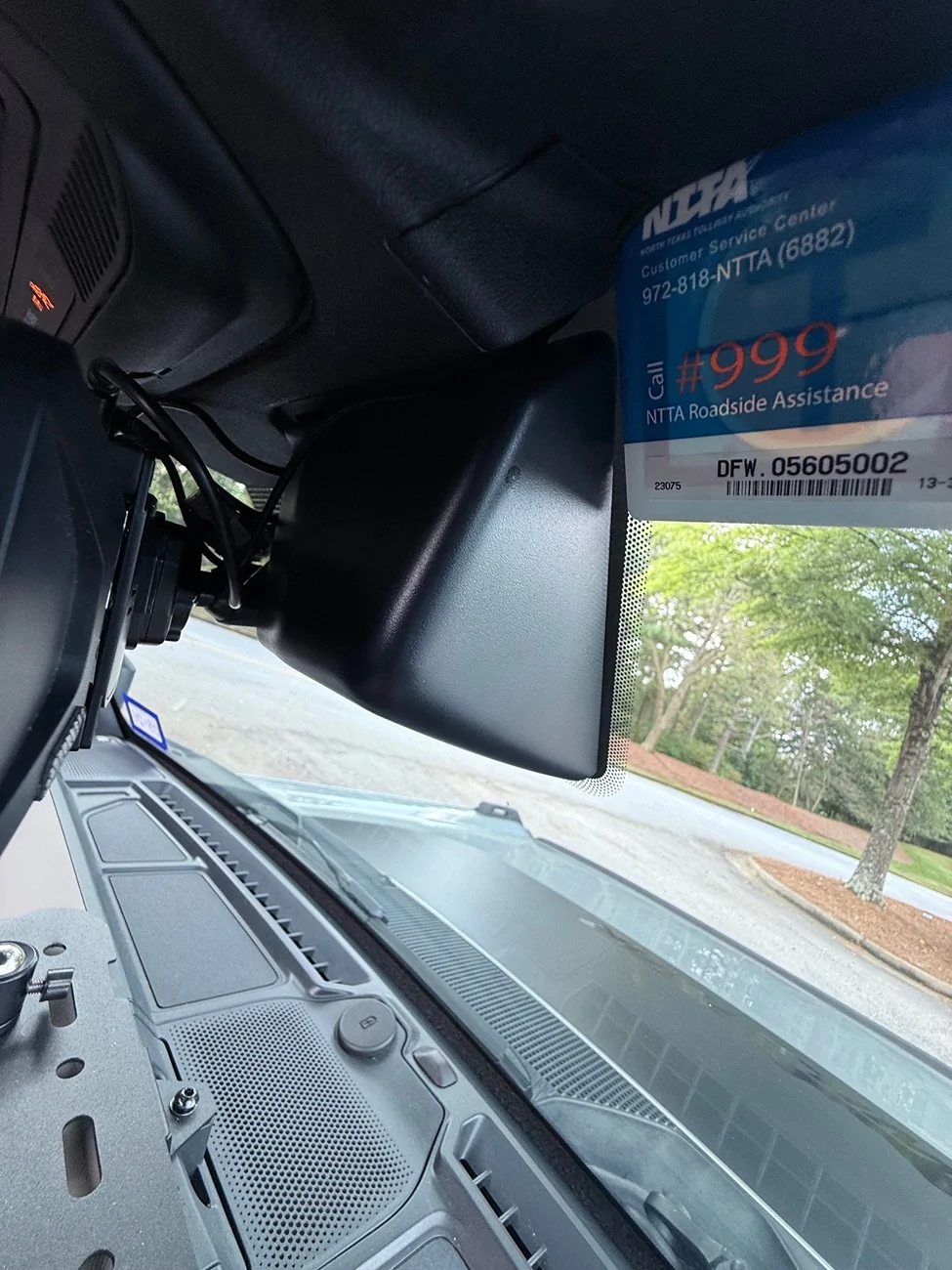 Ford Bronco Rear view mirror replacement IMG_0250