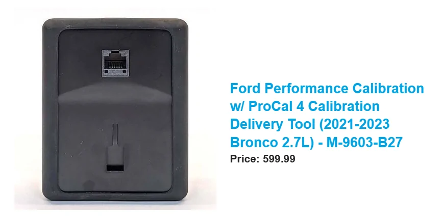 Ford Bronco Procal dealer quote 1758562426672-r2