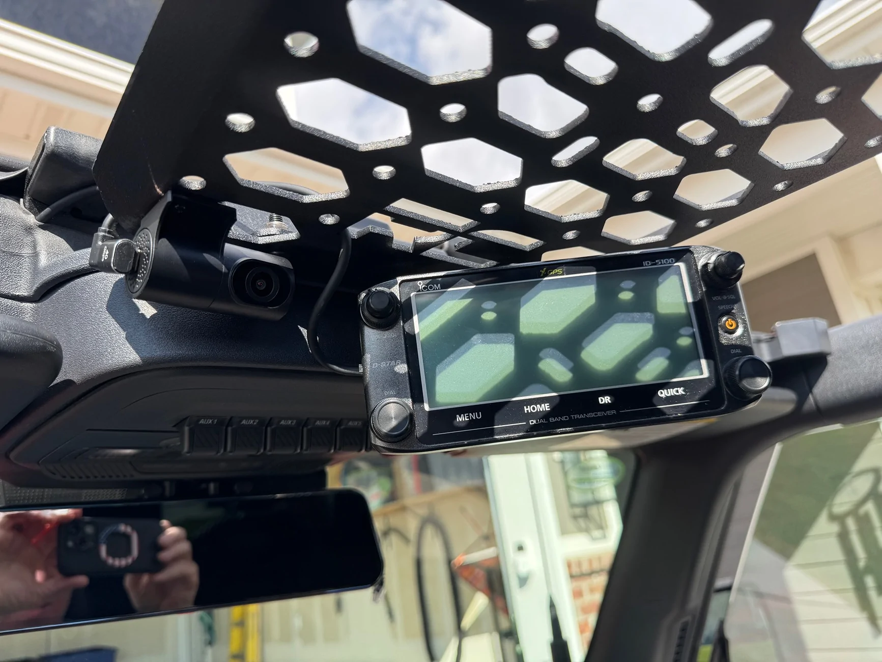 Ford Bronco Show off your HAM or GMRS setup IMG_7638
