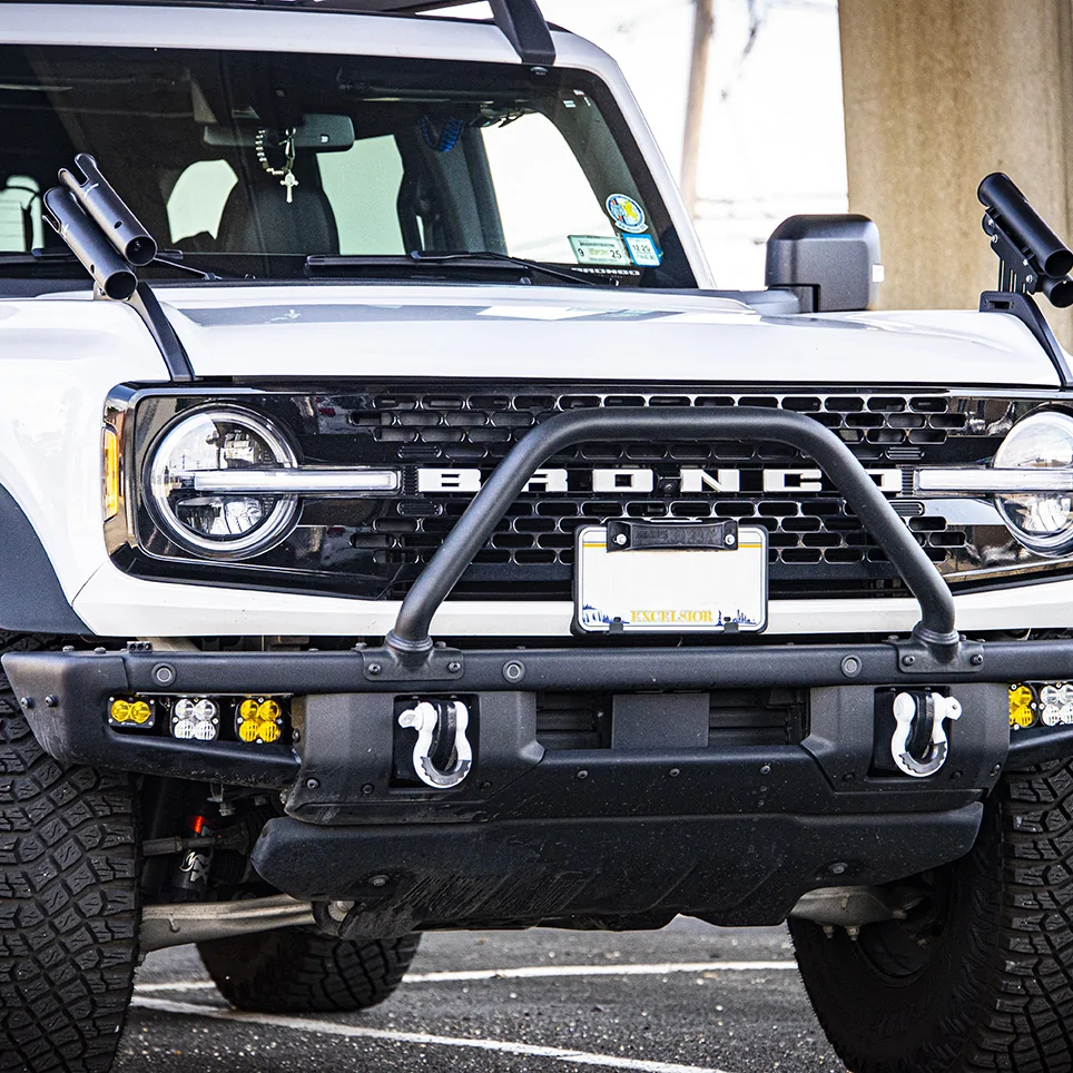 Ford Bronco Fog Light Install/Adjusting Bronco2 (Square)