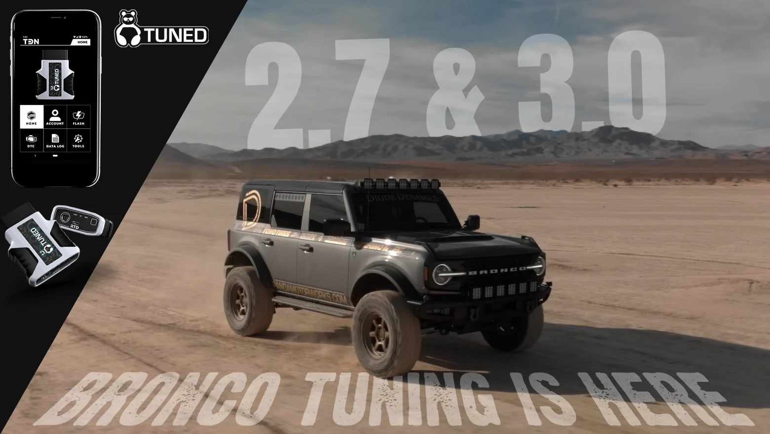 Ford Bronco Bronco 2.7L PandaTuning is HERE! 🚨🔥 BroncoTuningGFX