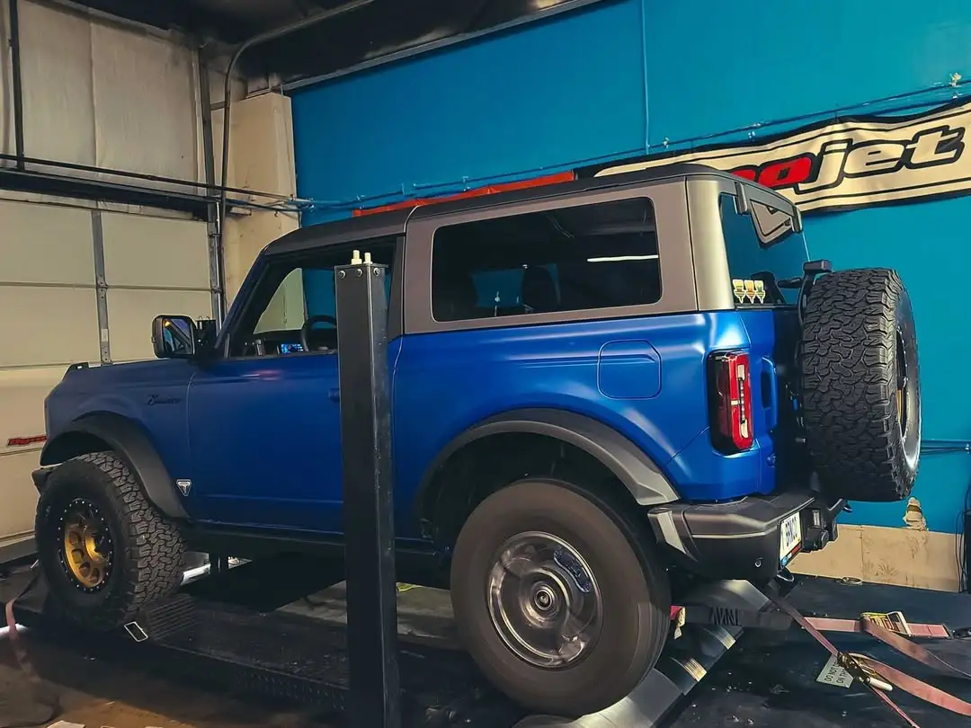 Ford Bronco Bronco 2.7L PandaTuning is HERE! 🚨🔥 We had this First Edition Bronco in the shop today for some performance upgrades highlighted 