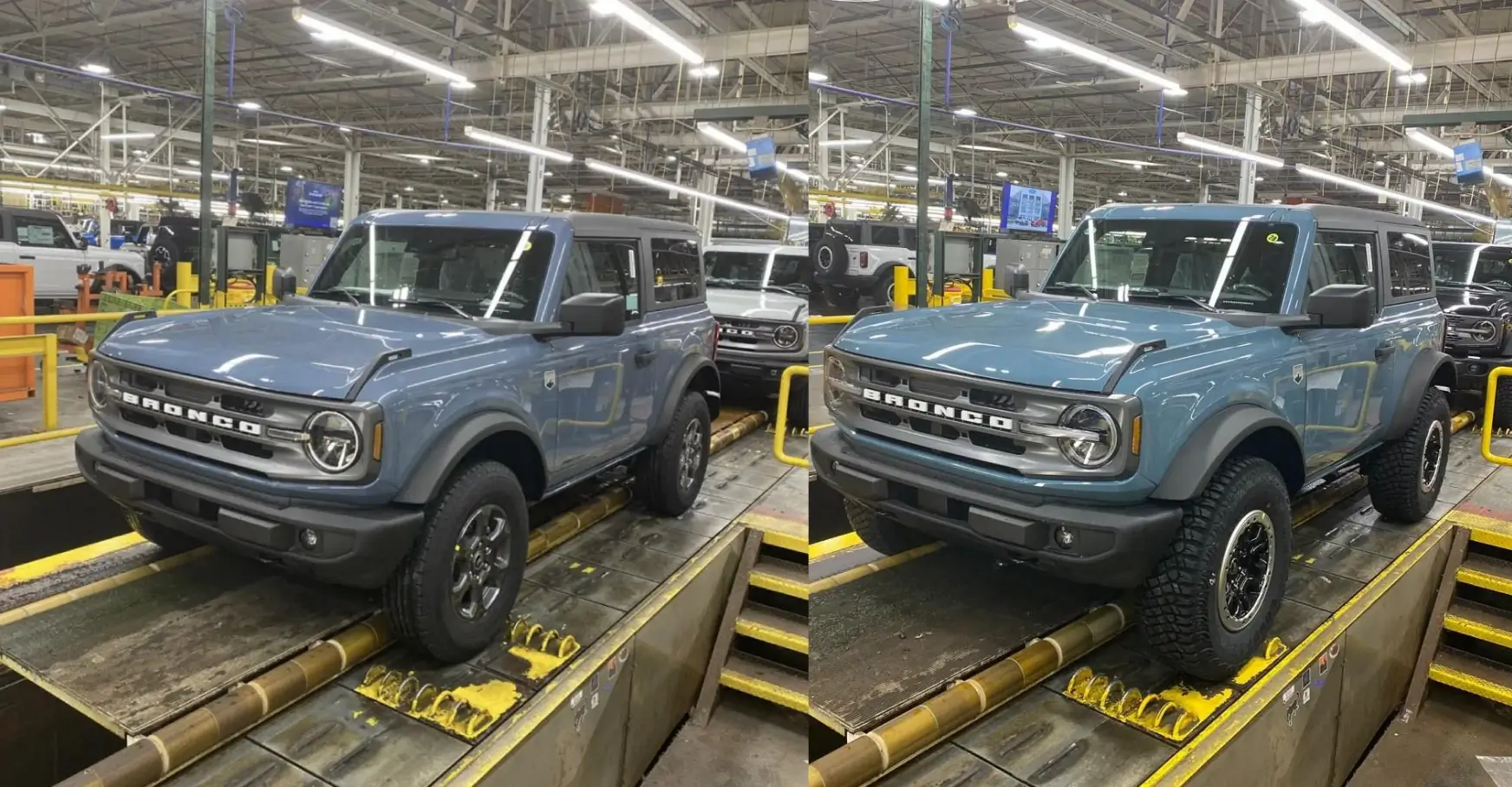 Ford Bronco 2026 Bronco changes? area 51 v azure grey