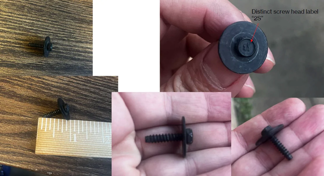Ford Bronco Fender screw 1758867963724-09