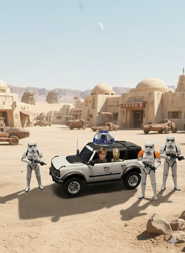 Ford Bronco Fun AI Images of Your Bronco - Try This and Post Yours! Bronco Toy 9