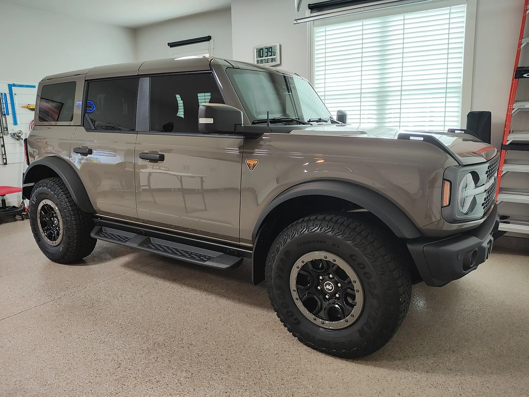 Ford Bronco DIY - Paint matched accent for bead lock trim rings IMG_20250819_103932693_HDR