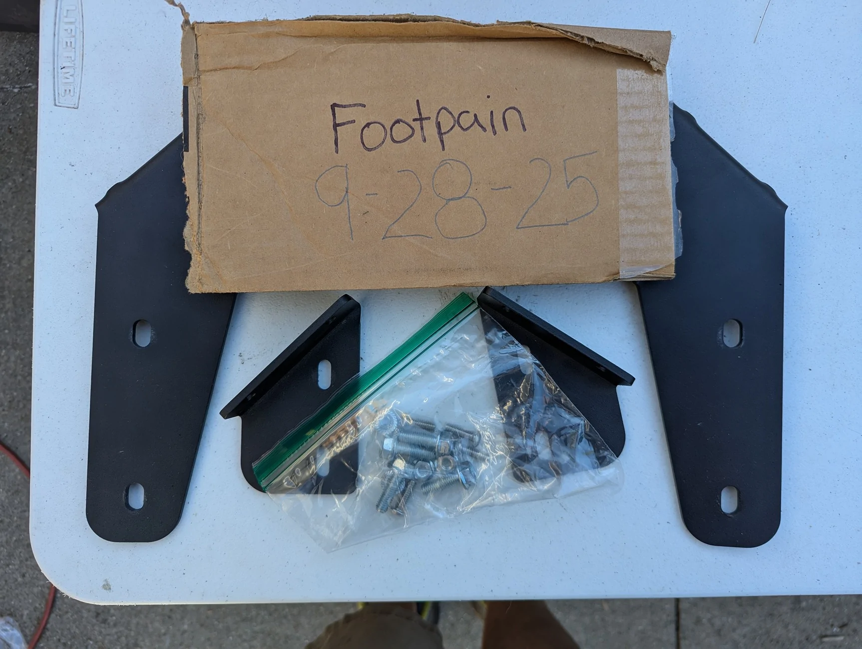 Ford Bronco JCR Roof Rack Reinforcement Brackets PXL_20250928_210238510