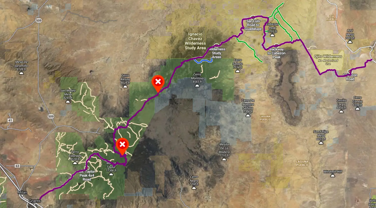 Ford Bronco Grants to San Ysidro, NM - 108 miles of (mostly) decent trail 1759100895055-az