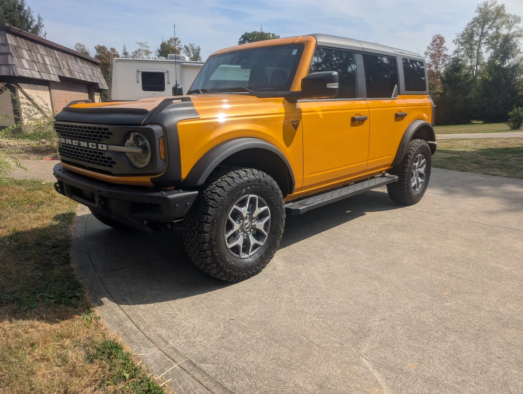 Ford Bronco When Cyber Orange pops. PXL_20250920_155336202