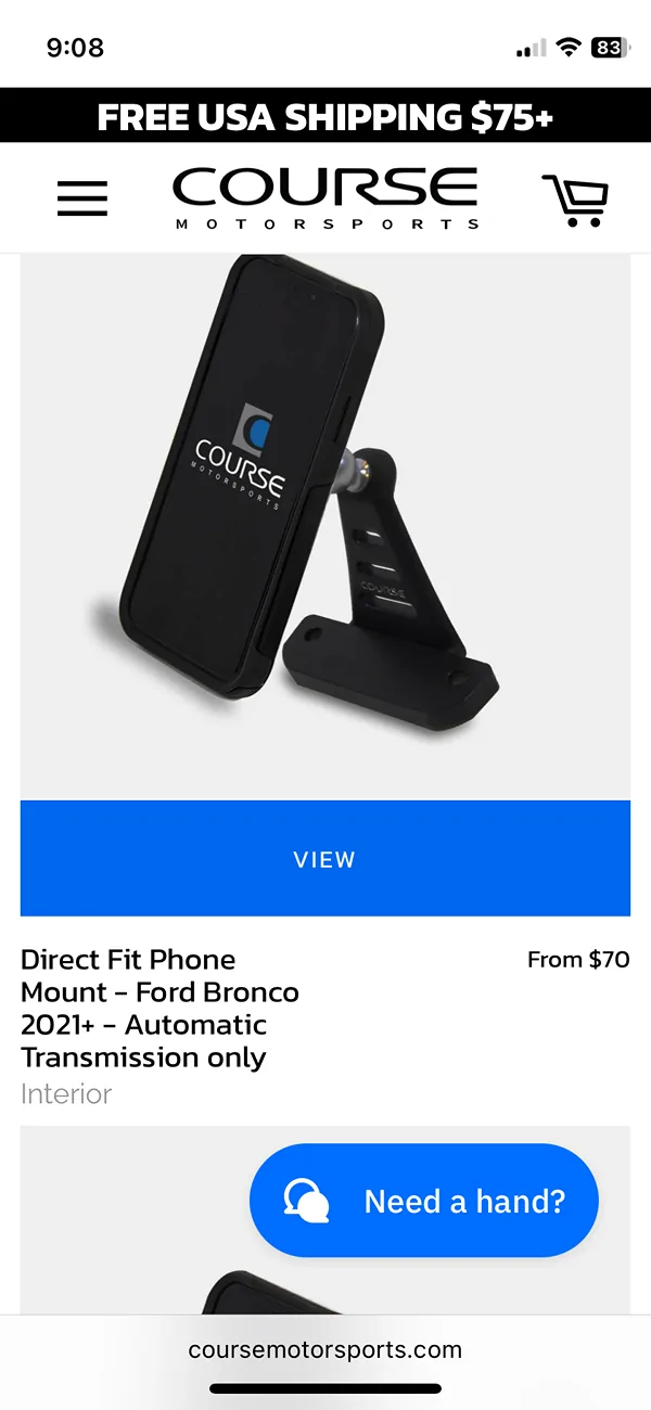 Ford Bronco Phone Mount for Passenger? IMG_4445